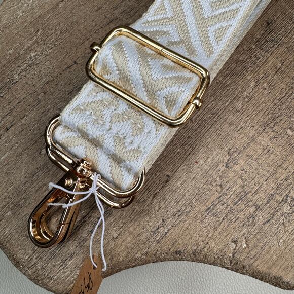 Neutral Purse Strap Crossbody Bag Guitar Strap NEW FAST SHIP - Picture 4 of 4